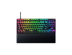 Razer Huntsman V3 Pro Tenkeyless langallinen pelinäppäimistö RGB, US, Musta