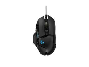 Pelihiiri Logitech G502 Hero, langallinen, musta