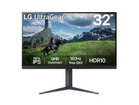 LCD-monitori LG 31.5" Paneeli IPS 2560x1440 16:9 180Hz 1 ms Pivot Korkeussäädettävä Kallistus Väri...
