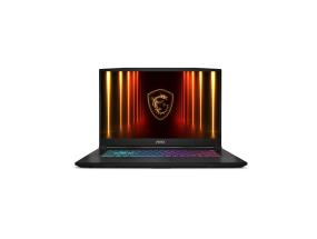 Kannettava tietokone MSI Katana 17 HX B14WFK CPU Intel® CoreT i7 i7-14650HX 17.3 " 1920 x 1080 pikseliä RAM 16 GB..