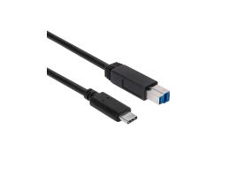 KAAPELI USB-C JA USB3.1 1M/M/M CAC-1524 CLUB3D
