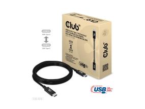 KAAPELI USB-C USB-C 2M/M/M CAC-1575 CLUB3D