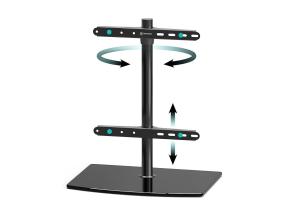 TV SET ACC PÖYTÄTELINE/32-75&amp;quot; MUSTA PT3-B ONKRON