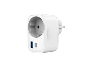 LATURI USB UNIVERSAL 20W WHT/2P AC TA-ACPDDQC20-01-W GEMBIRD GEMBIRD