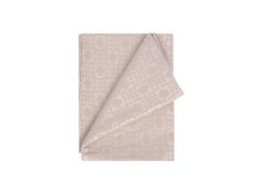 Pöytäliina PARTY 150x220cm, vaaleanpunainen kuvio, 50% polyesteri, 50% puuvilla, kangas 591