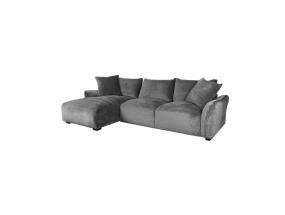 Kulmasohva DIVI VN 284x162/102xH83cm, harmaa