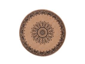 Pöytämatto SUN, musta printti, mix