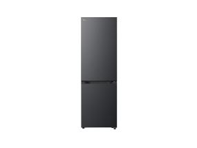 LG, Total No Frost, 333 L, korkeus 186 cm, matta musta - Jääkaappipakastin