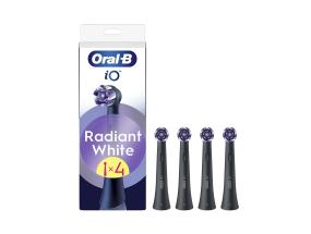Braun Oral-B Radiant White, 4 kpl, musta - Ylimääräiset harjatuotteet