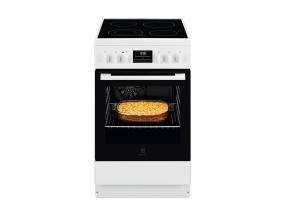 Electrolux 500 SurroundCook, 57 L, 50 cm, valkoinen - Keraaminen keittotaso