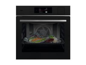 AEG 8000 Series Meal Assist, 70 L, musta - Integroitu höyryuuni