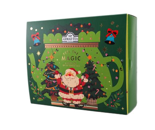 Vihreä tee AHMAD Evergreen 60 kpl laatikossa