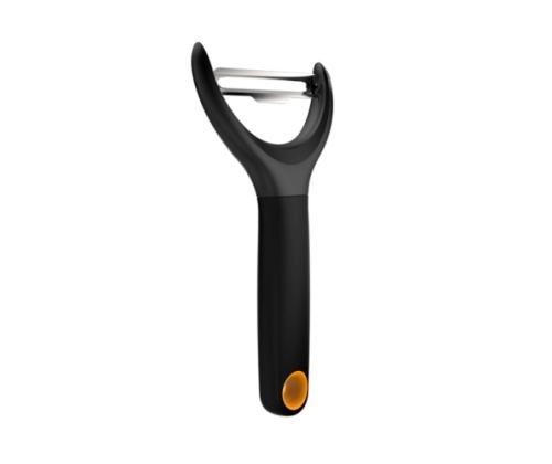Fiskars Functional Form 1016122 Y-muotoinen kuorimaveitsi, musta