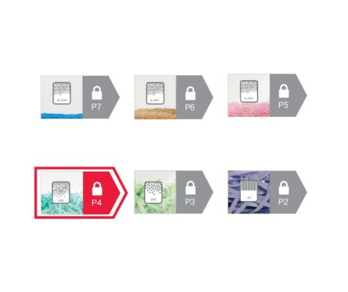 Rexel Momentum X415 paperisilppuri Ristisilppuava 4x40mm, P4, harmaa/musta (SPEC)