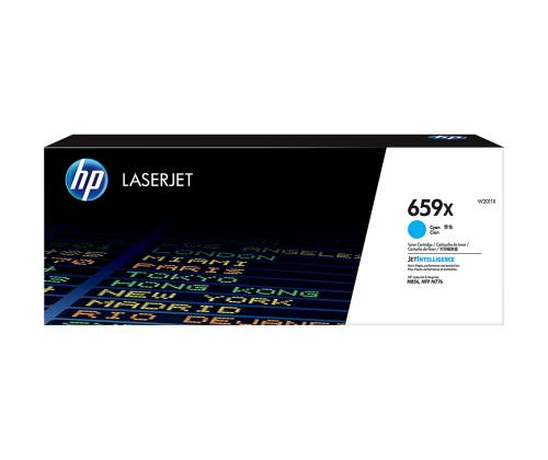 Värikasetti HP W2011X 659X syaani 29000lk Color LaserJet Enterprise M856dn, M856x, MFP M776, MFP M776dn, Flow MFP M776z, MFP M776zs -tulostimiin
