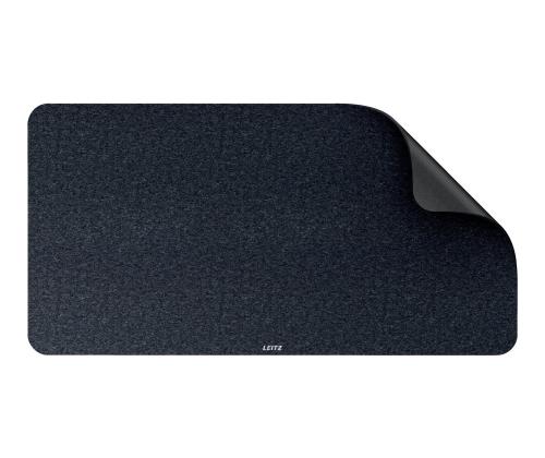 LEITZ Deskmat huopa 36x70cm tummanharmaa