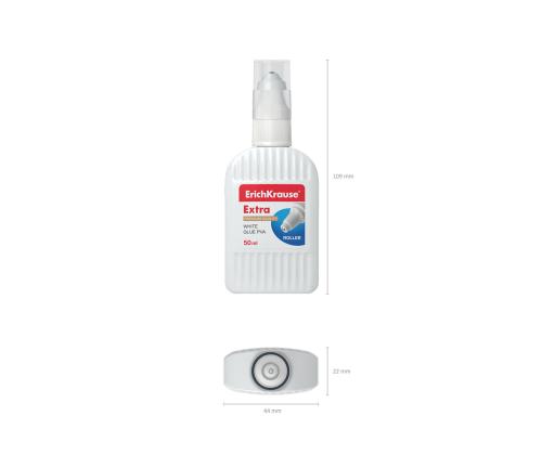 Liimakynä PVA ERICH KRAUSE 50ml, roller