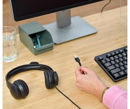 KUULOKKEET HS-201 USB PC/25373 LUOTTAMUS