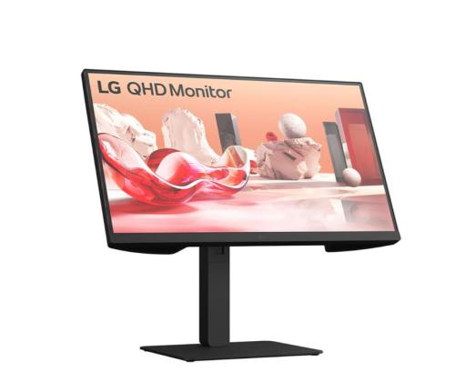 LCD-monitori LG 27BA75QB-B 27" Paneeli IPS 2560x1440 16:9 100Hz Matta Kaiuttimet Swivel Pivot Height...