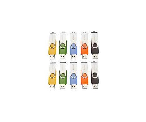MUISTITIKKU FLASH USB2 10X8GB/MULTIPACK 3503561 INTENSO
