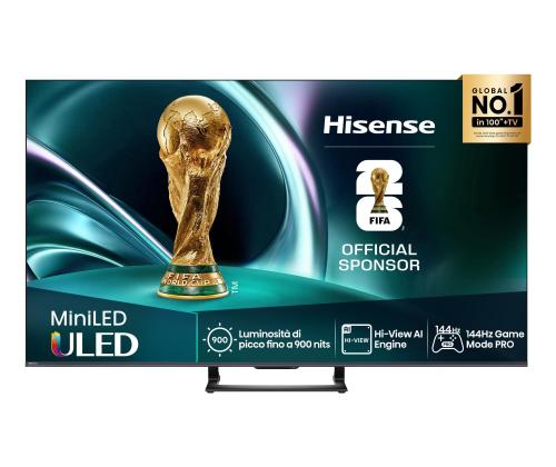 TV-sarja HISENSE 65 " 4K Ultra HD 3840 x 2160 pikseliä Flat 16:9 ULED 65U7Q 65U7Q