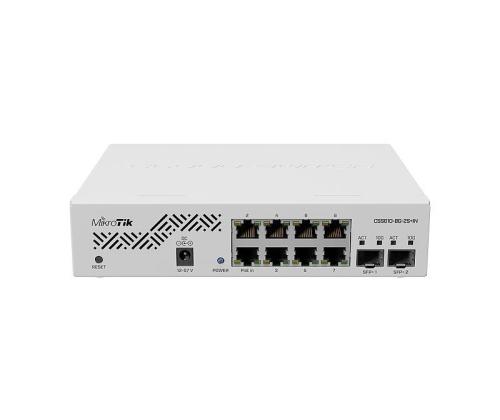 Kytkin MIKROTIK CSS610-8G-2S+IN Työpöytä/jalusta 8x10Base-T / 100Base-TX / 1000Base-T 2xSFP+...