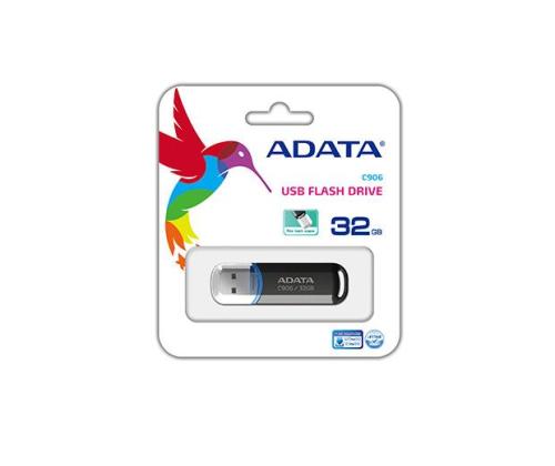 MUISTIASEMA FLASH USB2 32GB/MUSTA AC906-32G-RBK ADATA