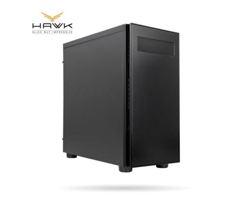 Kotelo CHIEFTEC HAWK MidiTower Ei sisälly ATX MicroATX MiniITX Väri Musta AL-02B-OP
