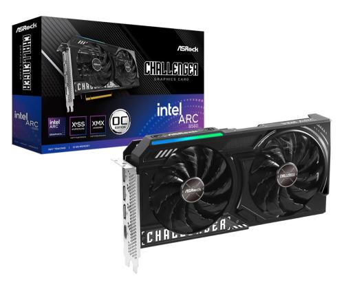 Näytönohjain ASROCK Intel Arc A580 12 GB GDDR6 192 bit PCIE 4.0 8x GPU 2740 MHz Dual Slot;