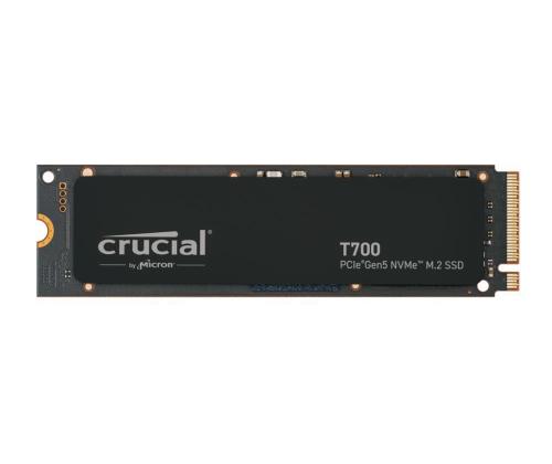 SSD CRUCIAL CRUCIAL T700 1TB M.2 PCIe Gen5 NVMe TLC Kirjoitusnopeus 9500 Mt/s Lukunopeus 11700 Mt...