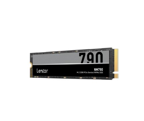 SSD LEXAR NM790 2TB M.2 PCIe Gen4 NVMe Kirjoitusnopeus 6500 Mt/s Lukunopeus 7400 Mt/s 2...