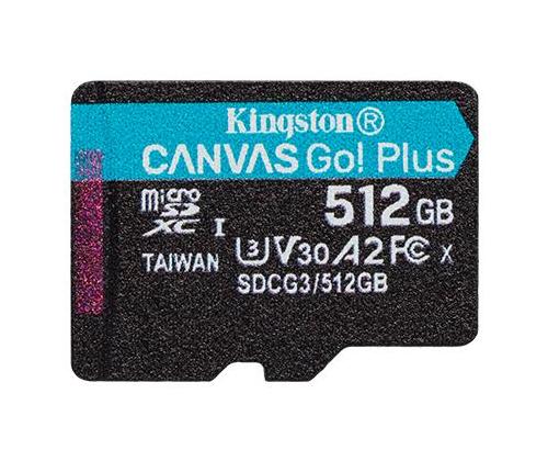 MEMORY MICRO SDXC 512GB UHS-I/SDCG3/512GBSP KINGSTON