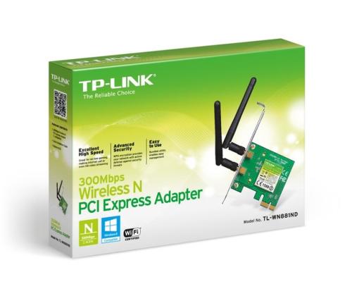 WRL-SOVITIN 300 MBPS PCIE/TL-WN881ND TP-LINK