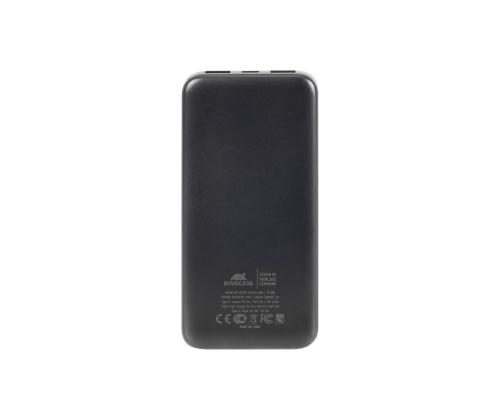 VIRTAPANKKI USB 10000MAH/VA2511 RIVACASE
