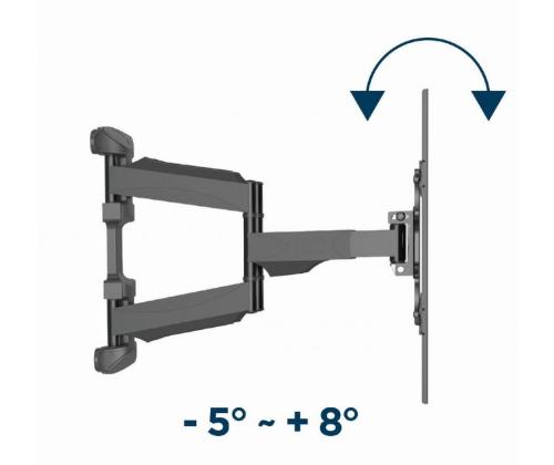 Televisio ACC SEINÄKIINNIKE 32-75"/WM-75ST-01 GEMBIRD