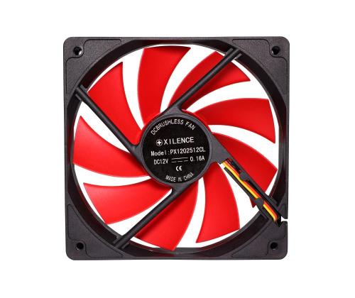 KOTELOTUULETIN 120MM REDWING BIG4PIN/12V XF039 XILENCE