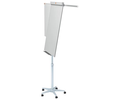 NOBO Impression Pro valkotaulu pyörillä 700x1000mm lisäkiskoilla