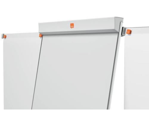 NOBO Impression Pro valkotaulu pyörillä 700x1000mm lisäkiskoilla