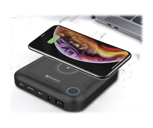 SANDBERG All-in1 kannettavan tietokoneen Powerbank 24000