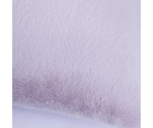 Tyyny SOFT ME 60x60cm, vetoketjullinen, vaalea violetti, 100% polyesteri, kangas 584