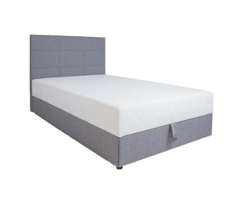 Mannermainen sänky LEIKO 120x200cm, harmaa