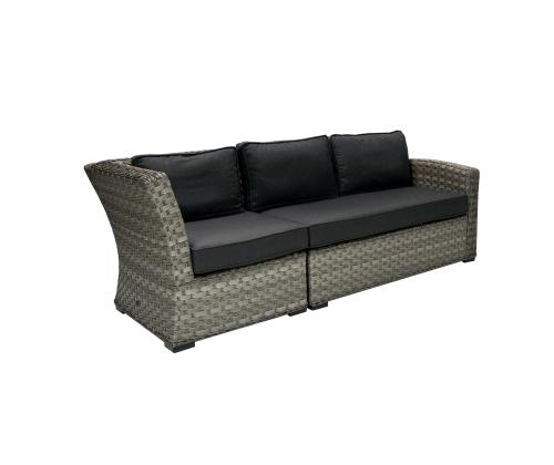 Kulmasohvamoduuli GENEVA 81x81xH78cm, harmaa