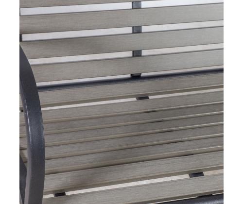 Penkki VIOLA 125x62xH80cm, harmaa