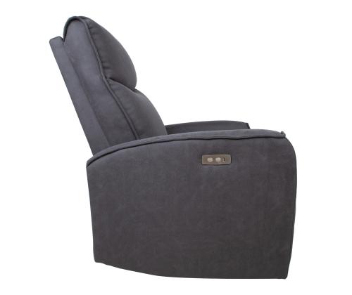 Nojatuoli BUSTER sähköinen lepotuoli, ruskeanharmaa