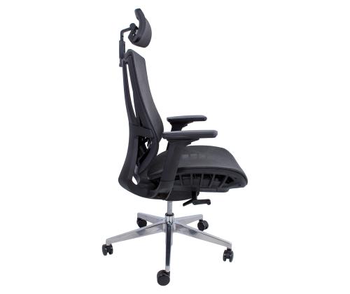 Tietokonetuoli/työtuoli FLEX 70x70xH116-126cm, musta