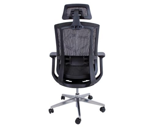 Tietokonetuoli/työtuoli FLEX 70x70xH116-126cm, musta