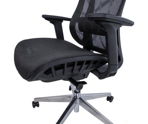 Tietokonetuoli/työtuoli FLEX 70x70xH116-126cm, musta