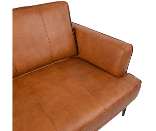 Sohva LEO 194x86xH85cm, vaaleanruskea