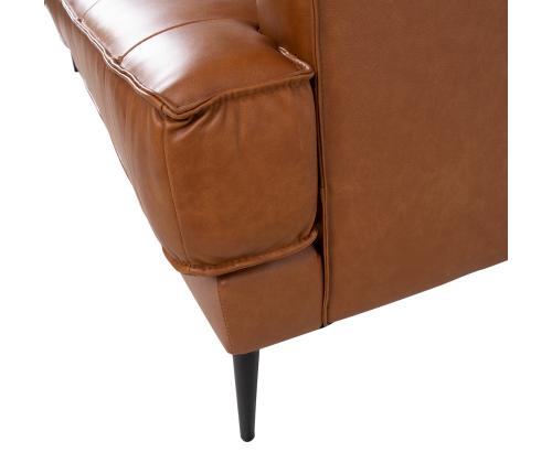 Sohva LEO 194x86xH85cm, vaaleanruskea