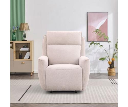 Nojatuoli MAREN manuaalinen lepotuoli 90x90xH104cm, beige väri